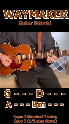 Waymaker guitar tutorial