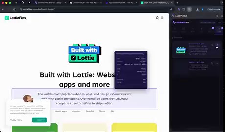 I built a tool that lets you extract ANY design asset from ANY website. 👇CSS, images, SVGs, fonts, colors, all in seconds.No more inspecting element like a detective. 🕵️Just install, open any site, pull what you need.Built for designers and devs who hate wasting time. ⚡Check it out → https://t.co/xC816GZyJ7Tell me: → What you love → What's missing → What would make you pay for itBe brutal. I can take it. 🔥