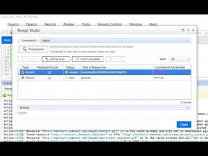 How to use Auto Correlation in LoadRunner