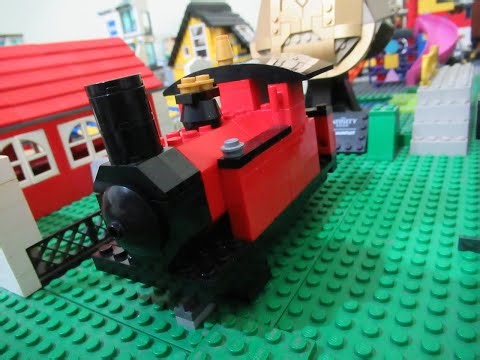LEGO Steam Monorail Moc