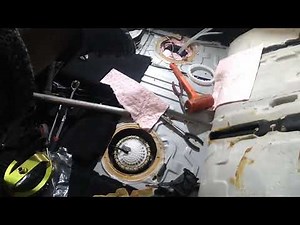 HOW TO INSTALL FUEL PUMP MERCEDES BENZ R CLASS GL450 ML350