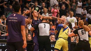 Six Ejected After A Fight Broke Out During A WNBA Game!