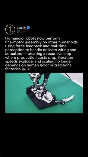 Robots Are Now Building Other Robots This Isn't Automation, It's Recursion 🤖🔁