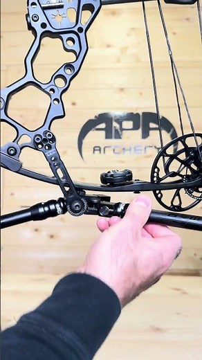 APA Archery's Revolutionary Stability Control System (SCS) #archeryequipment #archery #hunting