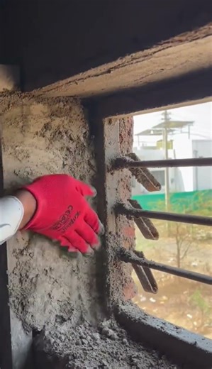 windows plaster #trending #viralvideo #shortvideo #contractor #funny