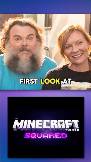 FIRST LOOK AT KIRSTEN DUNST IN MINECRAFT 2 + LOGO REVEAL AND TITLE CHANGE! 🤯