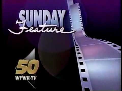 WPWR TV 50 Chicago, 1990 January Jitters movie TERROR TRAIN - ALL breaks-bumpers-sone commercials