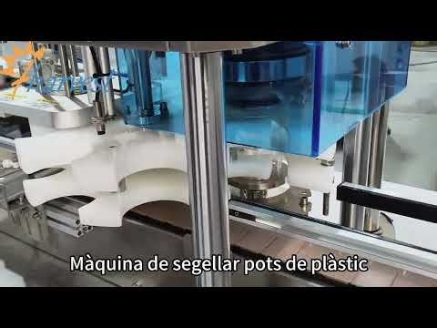 Màquina de segellat automàtic amb servomotors,ampolla de plàstic,segelladora dellaunes depot Mastery