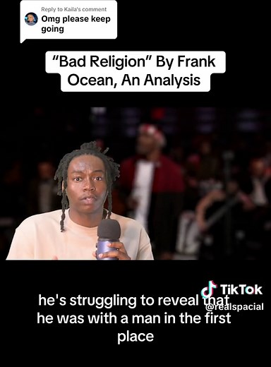 Frank Ocean Bad Religion Analysis Video Essay