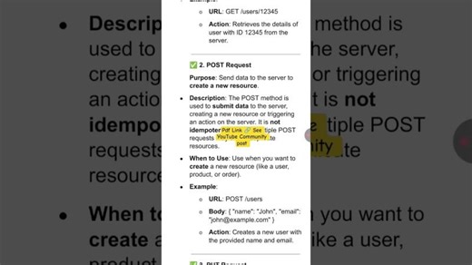Difference Between Get/Put/Patch/Delete Request | Poojashri S