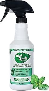 Natural Insect & Pest Control Spray – Organic Plant-Based Bug Repellent with Peppermint Oil – Non-Toxic Insect & Rodent Repellent for Home, Office & Outdoor Use - 16 oz