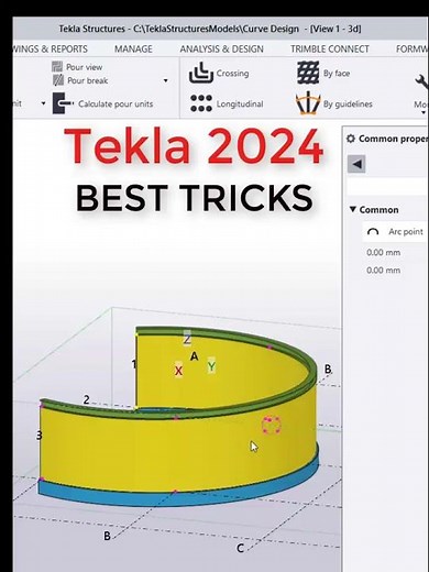 HOW TO CREATE CURVE FROM MULTIPLE ELEMENTS