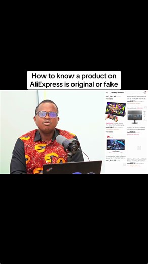 Identifying Original vs. Fake Products on AliExpress