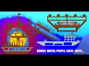 Build and simulate ships in Water Physics Simulation