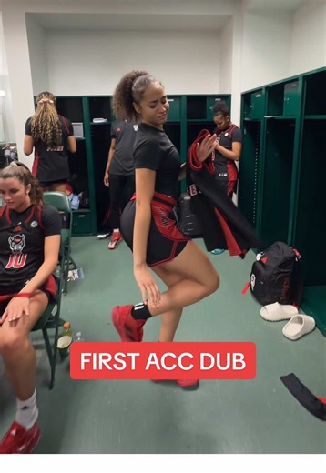 we in miami turnin up another notch @devyn quigley💕🩰✨ #ncstate #womensbasketball #wbb #fyp