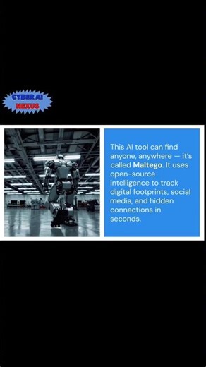 AI Finds Anyone Anywhere! OSINT Tool Maltego Exposed 🕵️‍♂️ #Maltego#OSINT#AIFindsAnyone#osintcurious