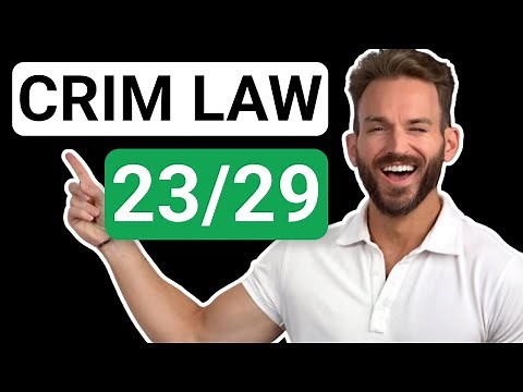 Criminal Law: Insanity Defense (M'Naghten Rule, Irresistible Impulse Test, etc.) [LEAP Preview]