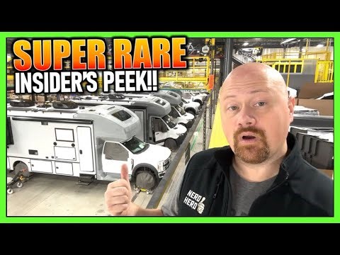 THIS is why they've become so popular! Grand Design Lineage Motorhome Factory Plant Tour