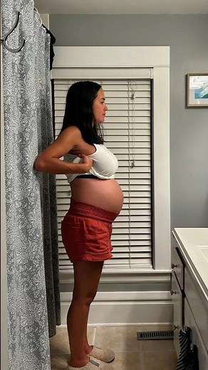 9 Month Pregnancy in 15 seconds | 1 Photo Every Day Timelapse