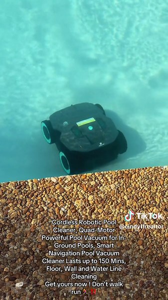 Got this for my client as a house warning gift for his pool and he love it 🫶🏻🏡 best gift ever ‼️ Cordless Robotic Pool Cleaner, Quad-Motor Powerful Pool Vacuum for In-Ground Pools, Smart Navigation Pool Vacuum Cleaner Lasts up to 150 Mins, Floor, Wall and Water Line Cleaning ##cordlessvacuum #poolcleaning #poolcleanerrobot #robot #cleanwater #myworld #aiper #pro #houseoftiktok #housewarming #giftideas #realtoroftiktok #povs #adayinmylife #foryou #parati #paratipage #foryoupage #foru #tiktoksh