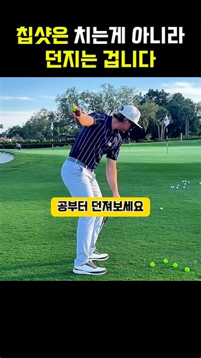 A chip shot is not a hit, it's a throw.