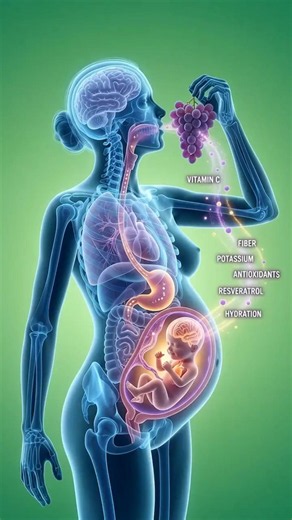 Are Grapes Good for Pregnancy? #pregnancy