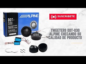 Tweeters alpine #automobile #audio