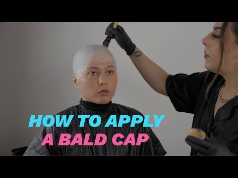 How to Apply A Plastic Bald Cap Instructional Video: Step-by-Step SFX Tutorial for Beginners