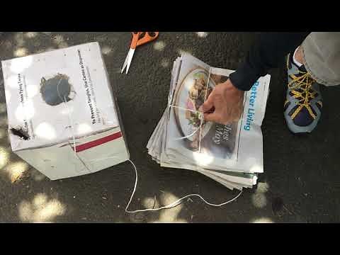 How to tie a bundle or box