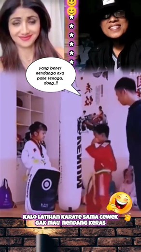 Yang viral lucu 😆😂 Pelatih karate di buat kaget oleh muridnya
