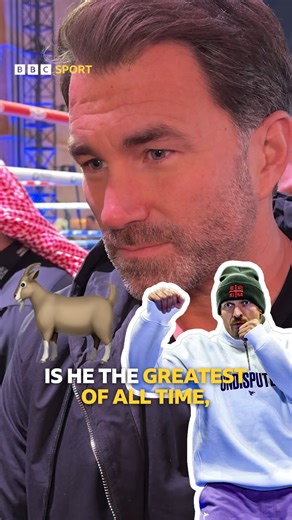 935K views · 3.9K reactions | Usyk? "He is the man!" 壘 But does Eddie Hearn think he's the GOAT? #BBCBoxing | BBC Sport | Facebook