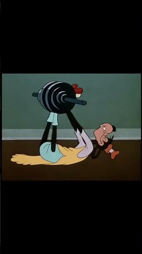 Goofy Gymnastics Weightlifting