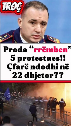 Proda “rrëmben” 5 protestues!! Çfarë ndodhi në protestën e 22 dhjetorit??