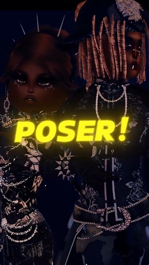 You A Poser! 🤣| #dti #dresstoimpress #roblox #poser #trend #trendingsong #viral