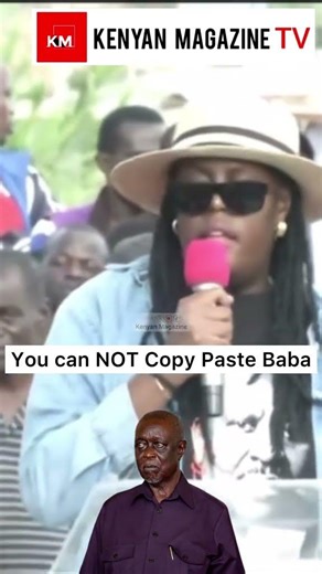 You cannot copy paste Baba, Oburu Odinga cannot be like Raila Odinga ~ Winnie Odinga
