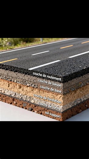 Voici les différentes étapes d'un projet routier, mais au temps de la democratie c’était Juste une couche ou deux | Construction bâtiment