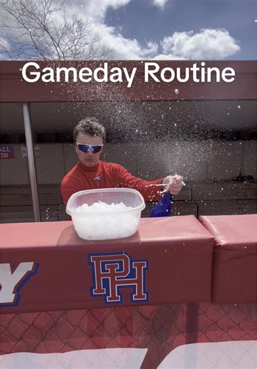 Grant Schwab’s Gameday Routine @grantschwab3 #baseball #lockerroom #facility #baseballfacility #mlb #baseballtiktoks #hsbaseball #patrickhenry #fyp #routine