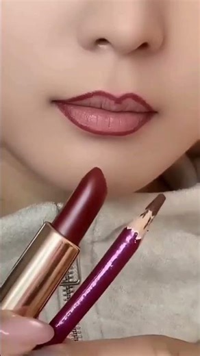 How to get the Cherry lip look 💄💋🍒#shorts #lipstick #lips #makeup