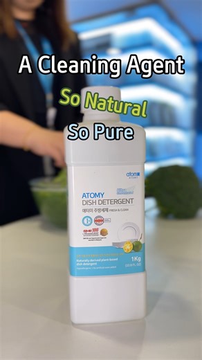 24K views · 280 reactions | Nature's Cleansing Secret Revealed! ✨ Atomy Dish Detergent is so natural and pure, you can even use it to wash your veggies and watch impurities vanish before your eyes! Don't believe us? Stay tuned for the video or join us for the upcoming JB ODS event to witness the magic for yourself.  #atomymalaysia #globalatomy #globalatomy2023 #atomy #atomykorea #atomyproducts #absolutequalityabsoluteprice | Atomy Malaysia | Facebook