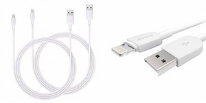 Smartphone Accessories: Mpow 3.3-Ft MFi Lightning Cables (2-pack) $10 (Reg. $16), more