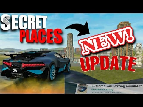 Secret Places Revealed! 😱 | Extreme Car Driving Simulator New Update