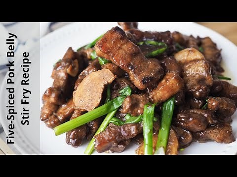 Five-Spiced Pork Belly Recipe