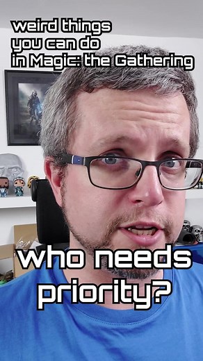 Weird things you can do in Magic: the Gathering: who needs priority! #magicthegathering #mtg