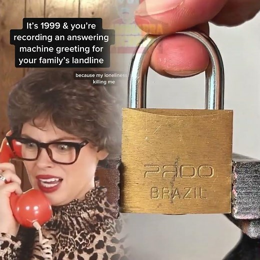 We tried to be creative with voice greetings for our answering machines in the #90s - but