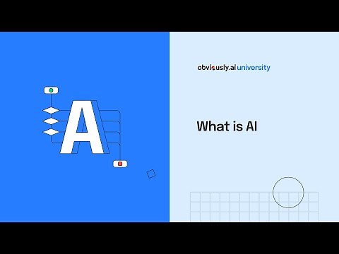 Lesson 1: What is AI - An Introduction to No-code AI by Obviously AI University