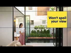 Exceed Retractable Insect Screens - Monarch Glide screen for wide openings