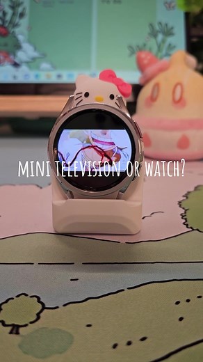 mini television or watch?....ofc it's a watch 😂 I'm having a lot of fun with this watch y'all like fr! #samsungaesthetic #cuteaccessories #genshin #genshintok #fyp #aesthetic #andriodaesthetic #galaxywatch6 #galaxywatch6classic #samsung #samsunggalaxywatch6 #hellokitty #sanrio #applewatch #luffy #gear5 #fontaine #genshintok #genshinimpact #childe #targtaglia