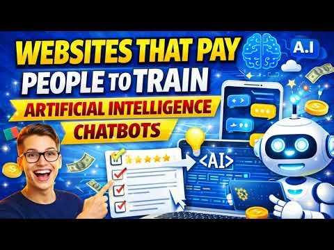 Websites That Pay People to Train Artificial Intelligence Chatbots - Big $$$ No Experience Needed