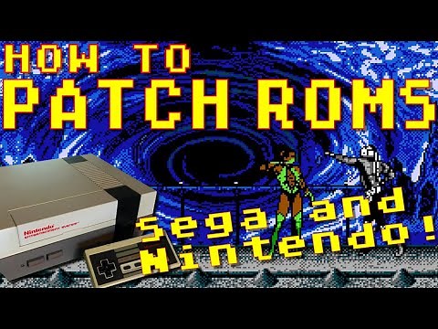 How to Patch ROMS for Sega and Nintendo Games!
