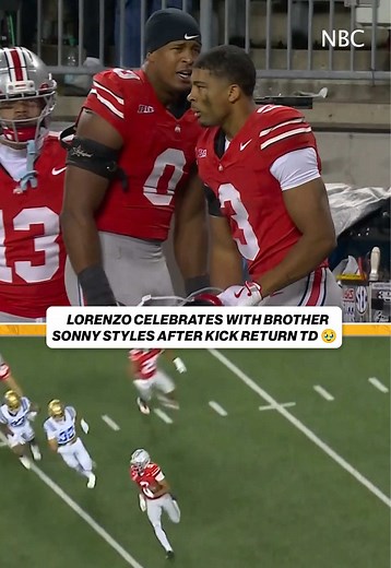 Lorenzo’s Epic Kick Return TD Hypes Up Styles Bros